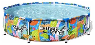 Бассейн Bestway Steel Pro 56985, 305х66 см разноцветный