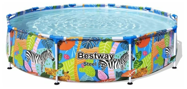 Бассейн Bestway Steel Pro 56985, 305х66 см разноцветный