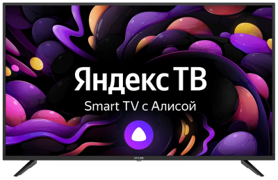 43" Телевизор SkyLine 43LST5975 (2021) на платформе Яндекс.ТВ, черный