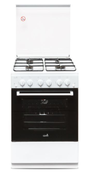 Плита газовая CEZARIS ПГ 3200-10 белый