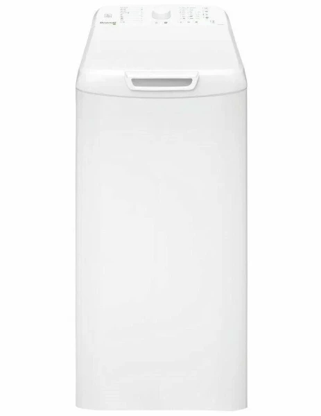 Стиральная машина BRANDT BT16022VE, белая, с вертикальной загрузкой, 6 кг, 1200 об/мин, 9 программ