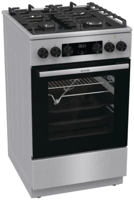 Газовая плита Gorenje GK5C65XV,  конфорок 4, духовка электрическая 70л