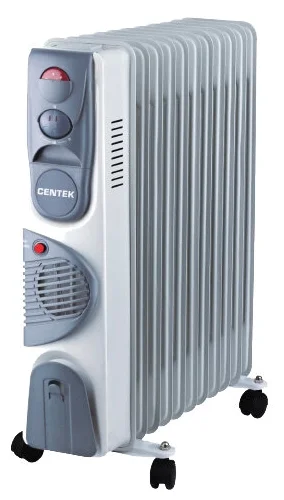 Масляный радиатор CENTEK CT-6204, белый