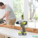 Дрель-шуруповерт RYOBI R18DDBL-0