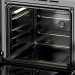 Газовая плита Darina C1001W, эмалированная, 4 конфорки, 50 л, поворотные переключатели, традиционная очистка