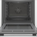 Встраиваемый электрический духовой шкаф Bosch HBA530BB0S, чёрный, 71 л, EcoClean, 4 режима, механическое управление