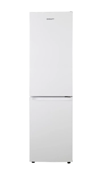 Холодильник Kraft KF-NF281W, белый,  225 л, Total No Frost, класс А+, перенавешиваемые двери