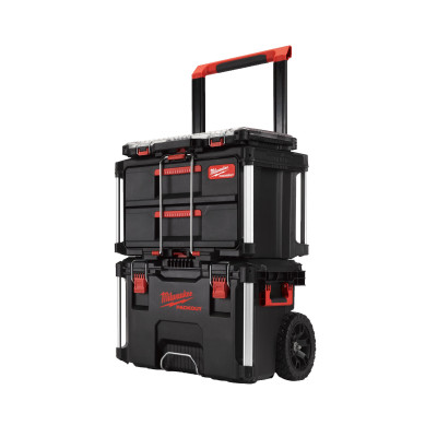 Набор кейсов Milwaukee Packout 4932479957, с органайзером, усиленные углы и защелки.