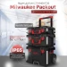 Набор кейсов Milwaukee Packout 4932479957, с органайзером, усиленные углы и защелки.