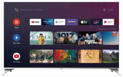 50" Телевизор Hyundai H-LED50QBU7500 QLED, черный