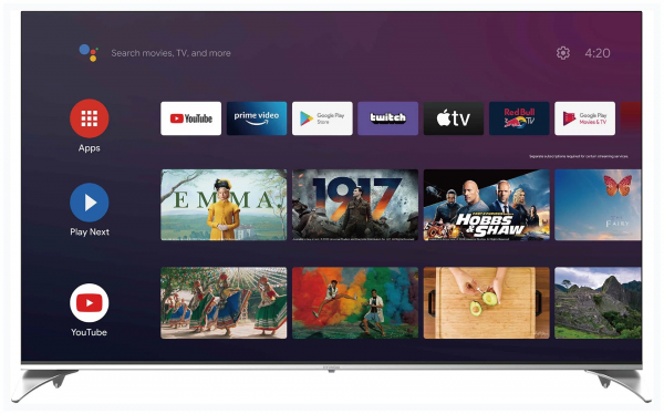 50" Телевизор Hyundai H-LED50QBU7500 QLED, черный