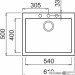 Кухонная мойка Elleci Quadra 110 Aluminium 79