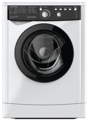 Стиральная машина Indesit EWSB 5085 BK CIS, белая, 5 кг, отжим 800 об/мин, 16 программ, класс А