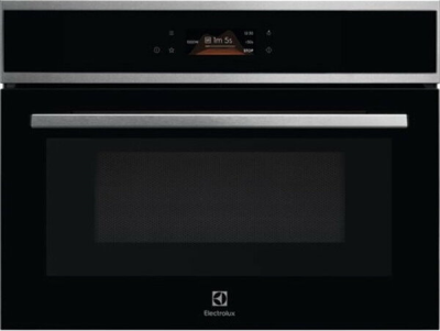 Встраиваемая микроволновая печь Electrolux EVM8E08X, 42 л, 1000 Вт, гриль, дисплей