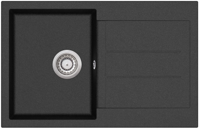 Кухонная мойка Aquasanita Tesa SQT101AW (black metallic 601)