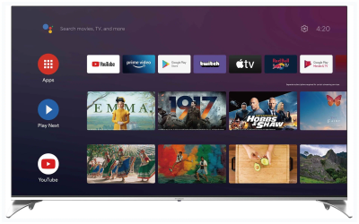 55" Телевизор Hyundai H-LED55QBU7500 QLED, черный
