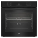 Духовой шкаф BEKO BBIM13300B 7739182952, чёрный, очистка каталитическая + паровая, 12 режимов, 72 л, электрический
