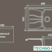 Кухонная мойка GranFest Standart GF-S680L