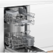 Встраиваемая посудомоечная машина Bosch SPV2IKX10E, Serie 2, 9 комплектов, узкая