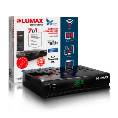 Приемник цифрового ТВ Lumax DV3206HD