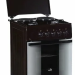 Кухонная плита Flama RK 2211 B, комбинированная, конфорки: 2 газовые, 2 электрические, эмалированная, электрическая духовка, 50 л