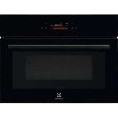 Электрический духовой шкаф Electrolux EVL8E08Z, чёрный, 23 режима, традиционная очистка, с СВЧ