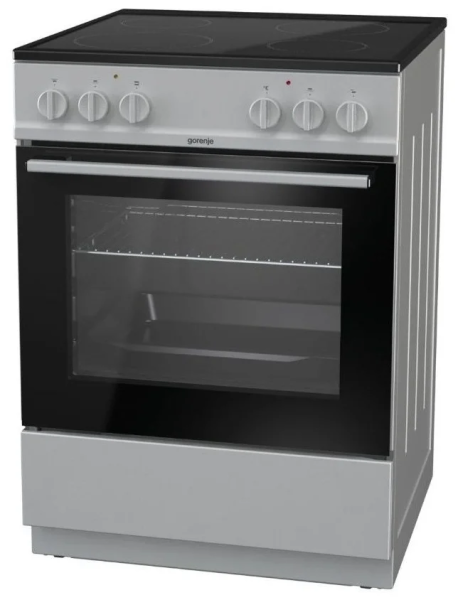 Электрическая плита Gorenje EC 6111 SG, серебристый