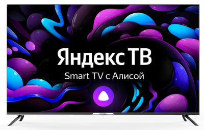 65" Телевизор Hyundai H-LED65BU7003, 4K Ultra HD, черный, SMART TV, Яндекс.ТВ 