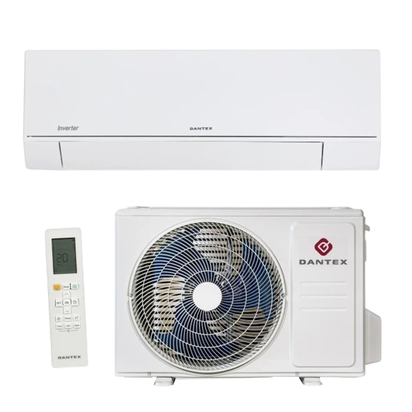 Настенный кондиционер Dantex RK-09PDMI/RK-09PDMIE, 25 м², ионизация, Wi-Fi управление, функция Follow me