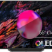 Телевизор Hisense 55A85K (2023) 55" 4K UHD, темно-серый, черно-серый