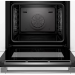 Электрический духовой шкаф Bosch HSG636BB1, черный,  Serie 8, EcoClean, переключатель Control Ring, 12 режимов