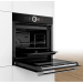 Электрический духовой шкаф Bosch HSG636BB1, черный,  Serie 8, EcoClean, переключатель Control Ring, 12 режимов