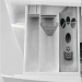 Встраиваемая стиральная машина AEG L7FNE48SI 7000 Series, белая, 7 кг, 1400 об/мин, 11 программ, инверторная 