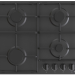 Газовая варочная панель Gorenje G640EB, цвет панели черный, цвет рамки черный