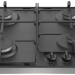 Газовая варочная панель Gorenje G640EB, цвет панели черный, цвет рамки черный