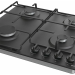 Газовая варочная панель Gorenje G640EB, цвет панели черный, цвет рамки черный