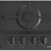 Газовая варочная панель Gorenje G640EB, цвет панели черный, цвет рамки черный