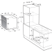 Духовой шкаф GORENJE BO6735E05X, нержавеющая сталь, AquaClean, 10 режимов, телескопические направляющие