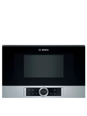Микроволновая печь Bosch BFL634GS1, Serie 8, встраиваемая, 21л, управление электронное, ВхШхГ 38.2х59.4х31.8 см