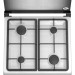 Газовая плита DARINA 1B1 GM441 018 W, электроподжиг, 4 конфорки, эмалированная, 50 л