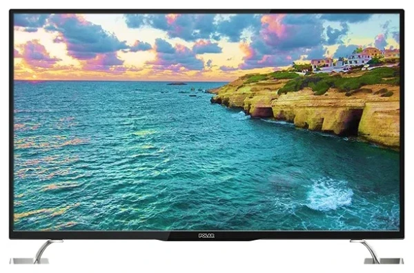 43" Телевизор Polar P43U51T2SCSM, черный