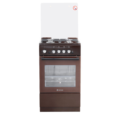 Газовая плита De Luxe 5040.32Г (КР) ЧР-014, коричневый