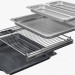 Компактный духовой шкаф с паром Neff C29FS3AY0, чёрный, каталитическая очистка, 23 режима, 47 л, с паром,сенсорные Full Touch Controln, телескопические направляющие