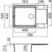 Кухонная мойка Elleci Easy 310 Avena 51
