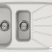 Кухонная мойка Elleci Living 475 Bianco Titano 68