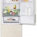 Холодильник LG GC-B459AEMW, бежевый, No Frost, инверторный, с нижней морозильной камерой