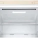 Холодильник LG GC-B459AEMW, бежевый, No Frost, инверторный, с нижней морозильной камерой
