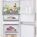 Холодильник LG GC-B459AEMW, бежевый, No Frost, инверторный, с нижней морозильной камерой