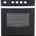 Газовая плита De Luxe 5040.38Г (Щ), черный, эмалированная, традиционная очистка, 4 газовые конфорки, 43 л, поворотный механизм 