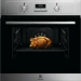 Электрический духовой шкаф Electrolux EOF3H50BX, нержавеющая сталь, 8 режимов, паровая очистка, телескопические направляющие
